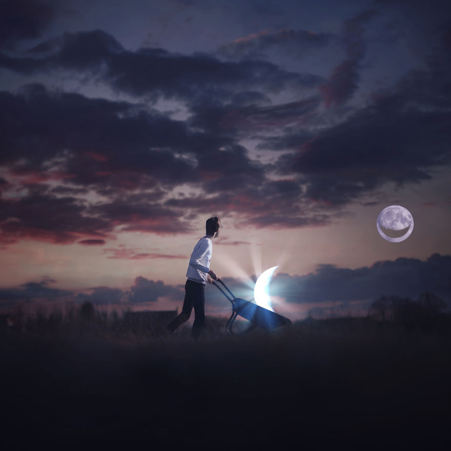 I Photograph Myself To Create Imaginary Universes