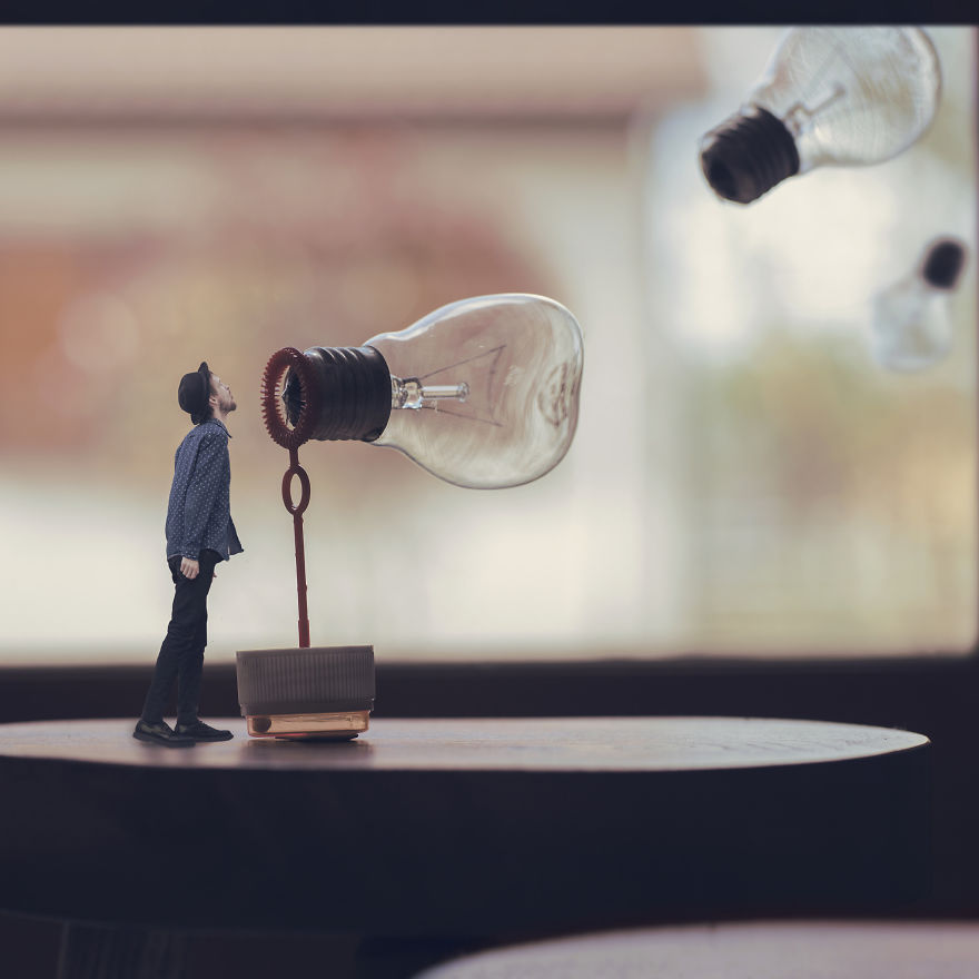 I Photograph Myself To Create Imaginary Universes