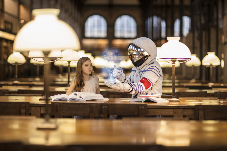 I Photograph Myself To Create Imaginary Universes