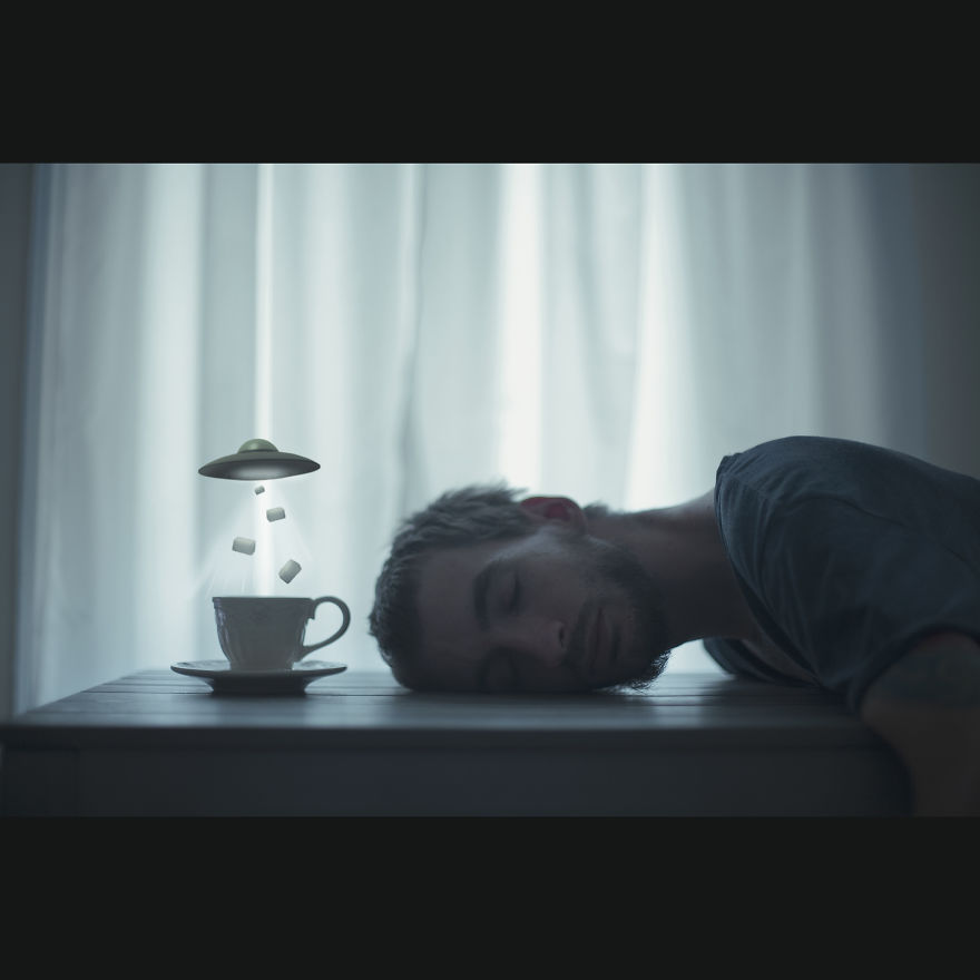 I Photograph Myself To Create Imaginary Universes