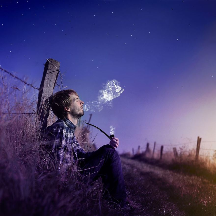 I Photograph Myself To Create Imaginary Universes