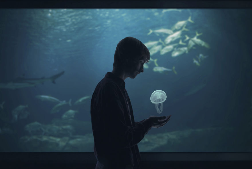 I Photograph Myself To Create Imaginary Universes