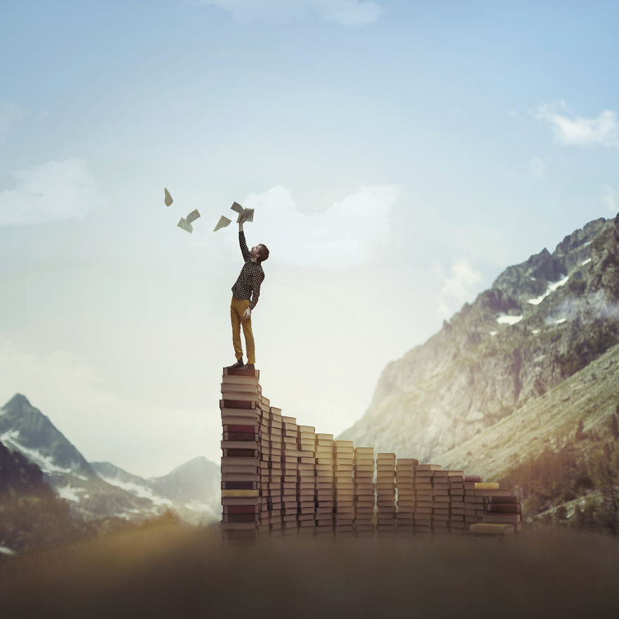 I Photograph Myself To Create Imaginary Universes