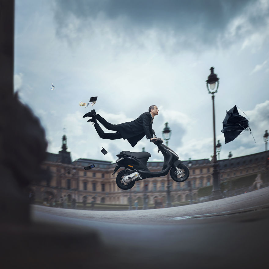 I Photograph Myself To Create Imaginary Universes