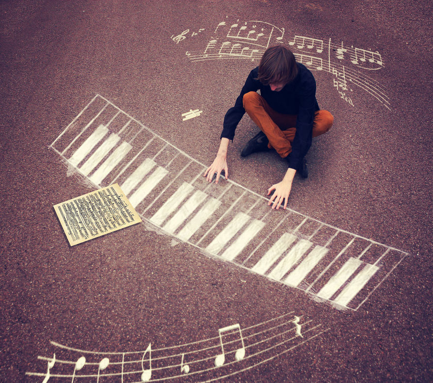 I Photograph Myself To Create Imaginary Universes