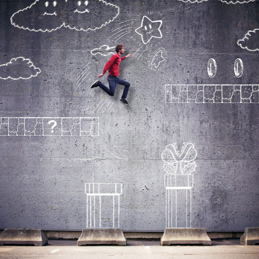 I Photograph Myself To Create Imaginary Universes