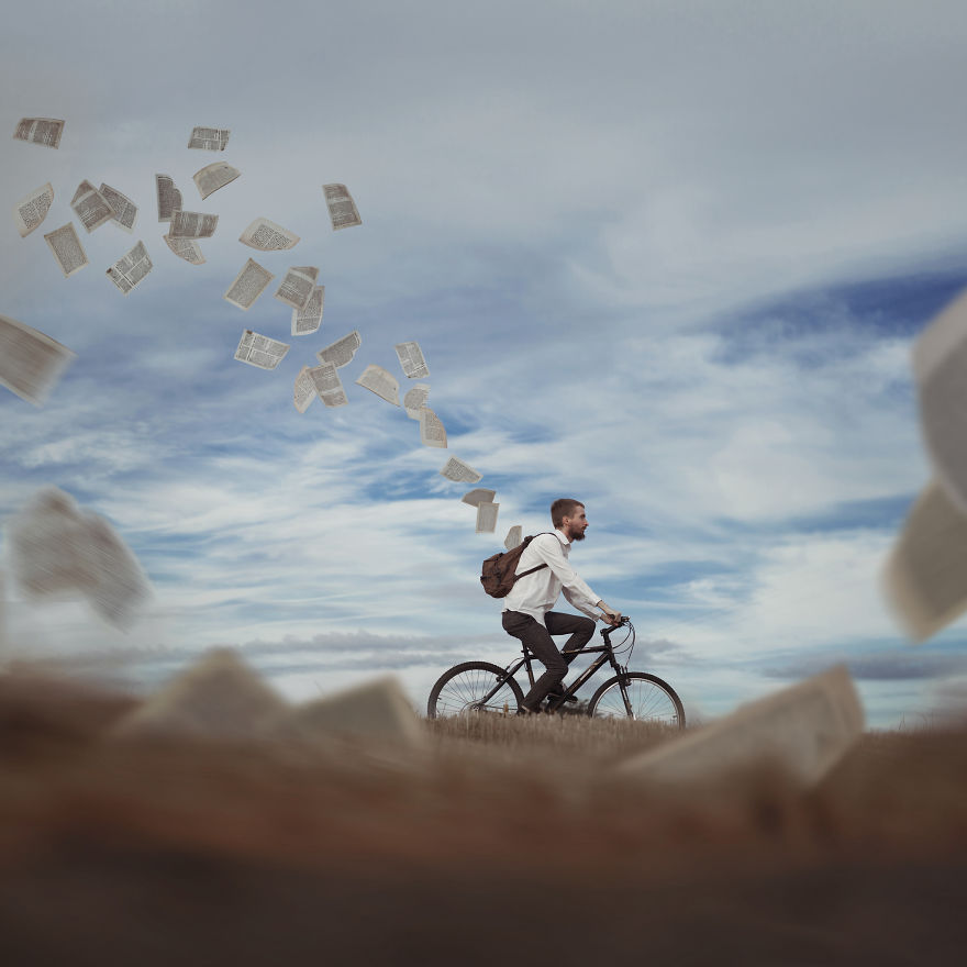 I Photograph Myself To Create Imaginary Universes