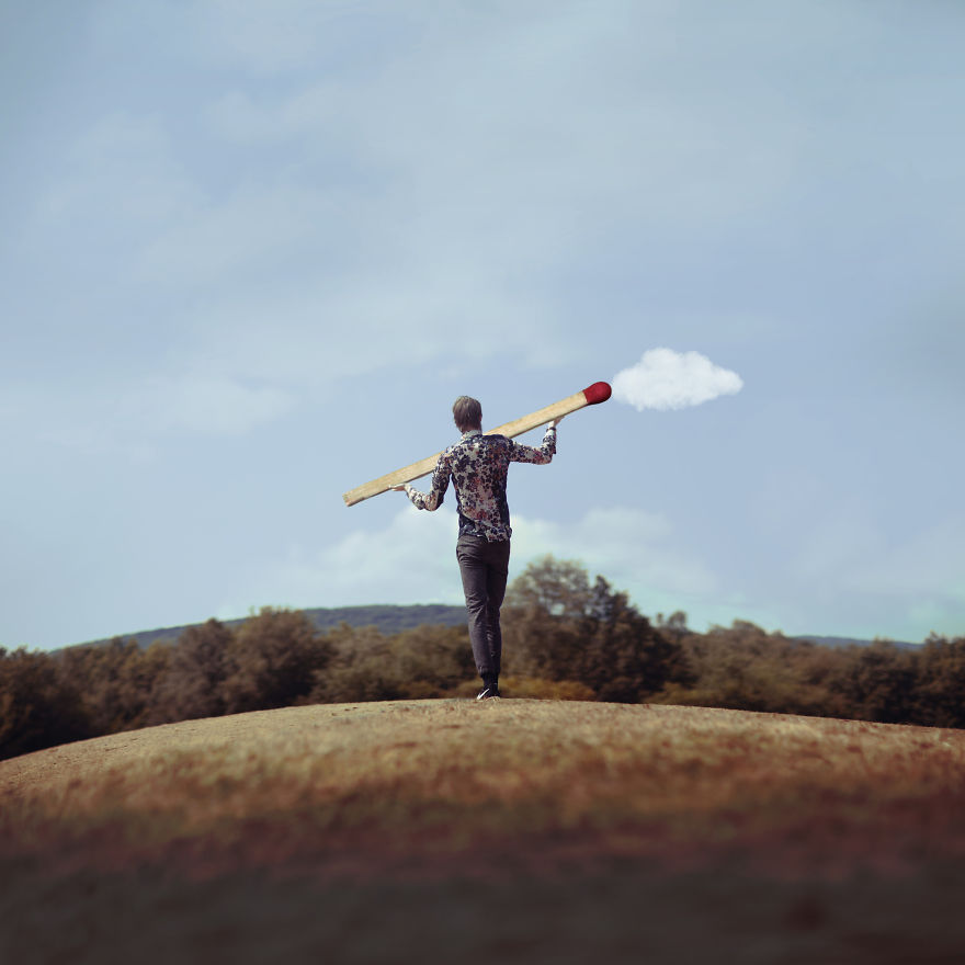 I Photograph Myself To Create Imaginary Universes