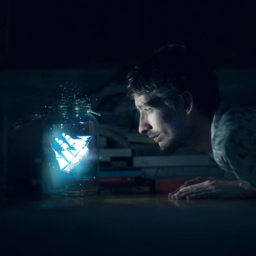 I Photograph Myself To Create Imaginary Universes