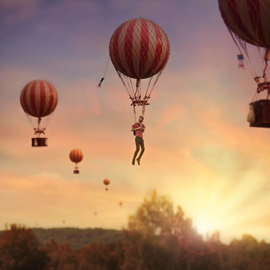 I Photograph Myself To Create Imaginary Universes