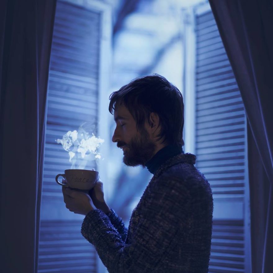 I Photograph Myself To Create Imaginary Universes