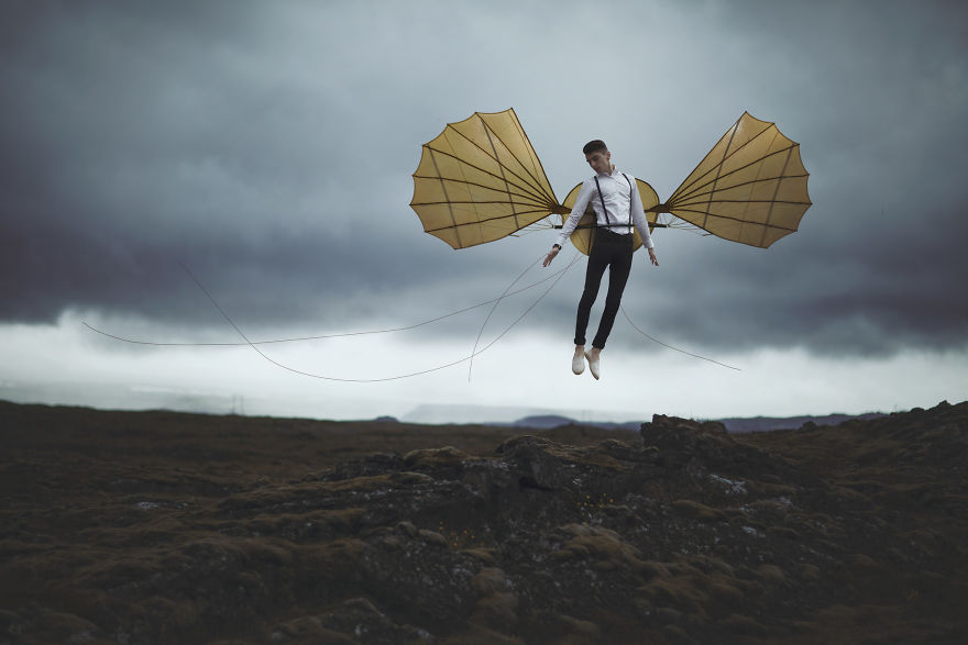 I Photograph Myself To Create Imaginary Universes