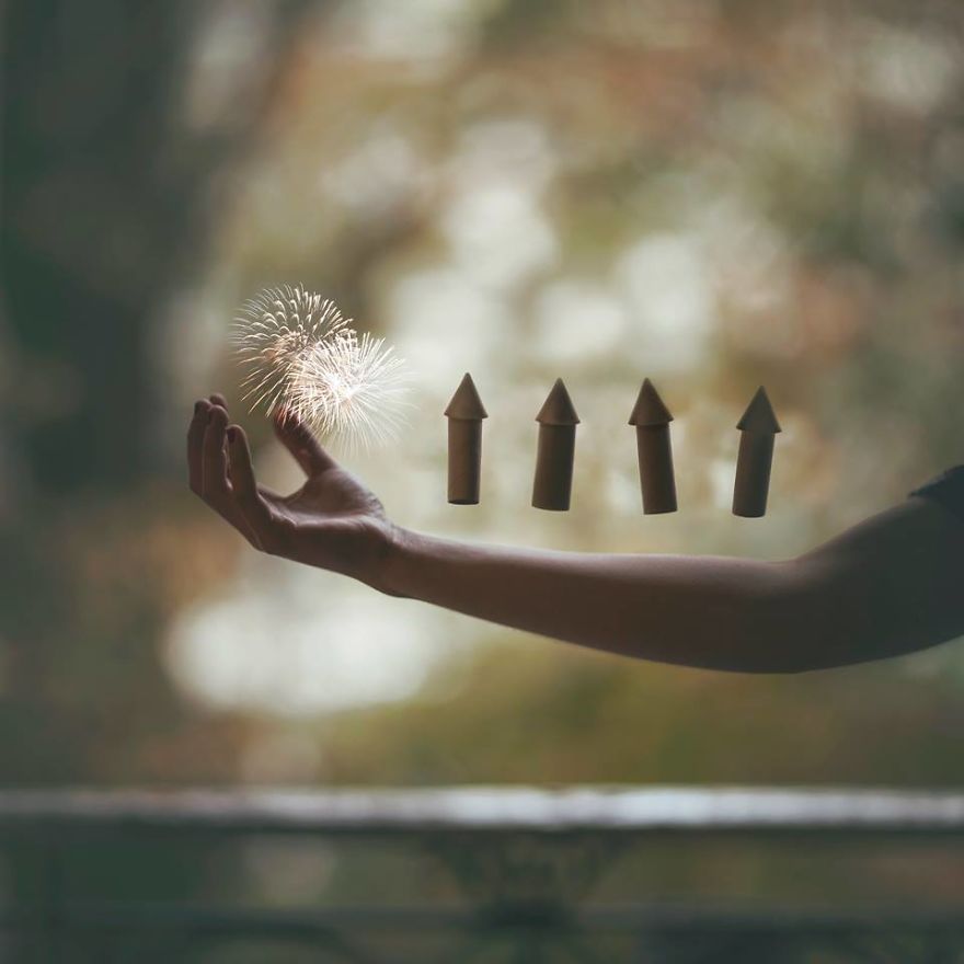 I Photograph Myself To Create Imaginary Universes