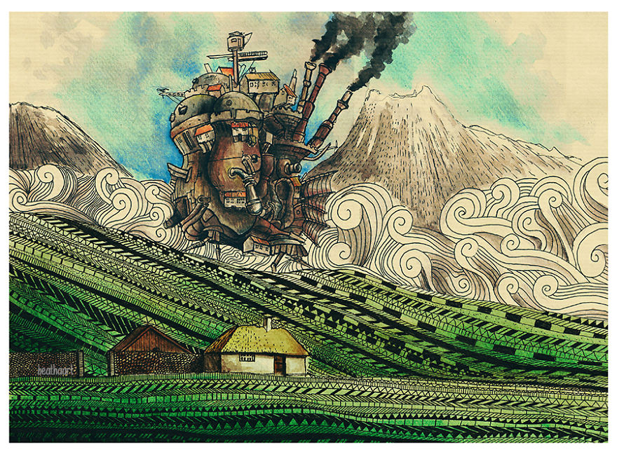 151 Studio Ghibli Inspired Paintings That Will Spirit You Away