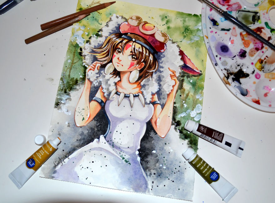 151 Studio Ghibli Inspired Paintings That Will Spirit You Away