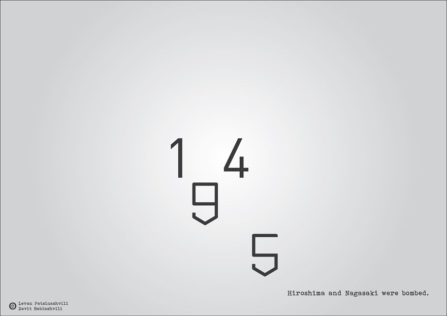 Major Historical Events Illustrated With Their Date Numbers Major Historical Events Illustrated With Their Date Numbers