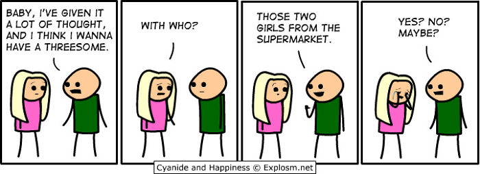 90 Hilariously Inappropriate Comics About Relationships By Cyanide & Happiness 90 Hilariously Inappropriate Comics About Relationships By Cyanide & Happiness