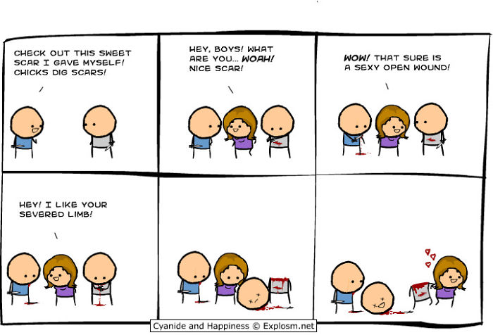 90 Hilariously Inappropriate Comics About Relationships By Cyanide & Happiness 90 Hilariously Inappropriate Comics About Relationships By Cyanide & Happiness