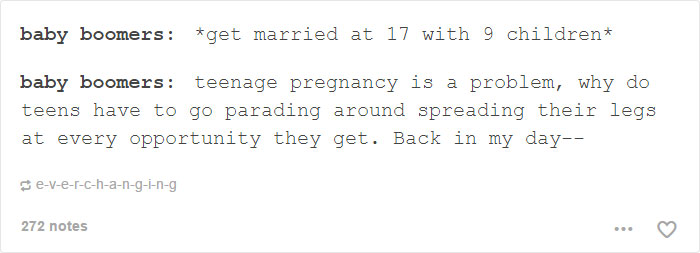 59 Of The Best Comebacks To Baby Boomers Who Complain About Millennials 59 Of The Best Comebacks To Baby Boomers Who Complain About Millennials