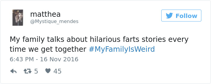 People Are Sharing The Weirdest Things About Their Families, And It&#8217;s Hilariously Relatable