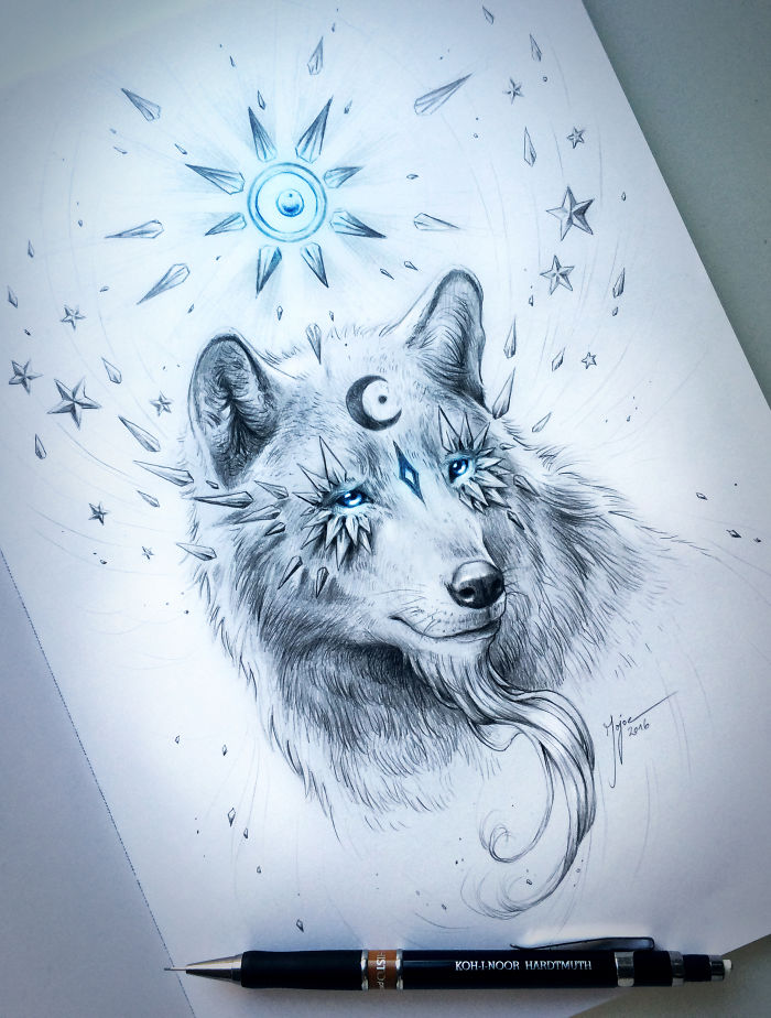 What I Do When Having An Art Block: I Just Take Any Animal And Add ‘Fantasy Stuff’ To It What I Do When Having An Art Block: I Just Take Any Animal And Add ‘Fantasy Stuff’ To It