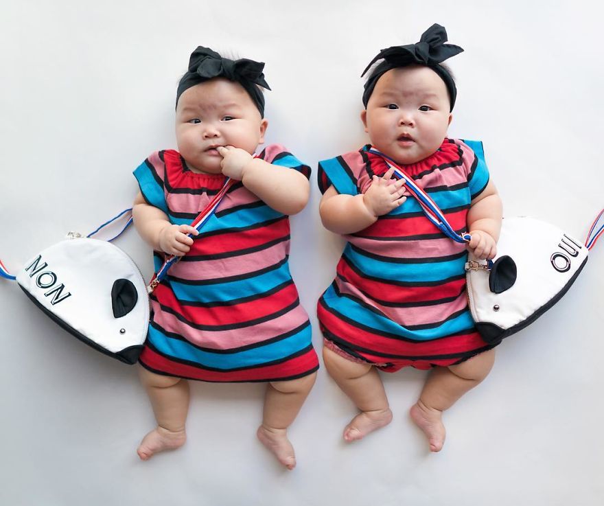 These Miracle Momo Twins Have The Cutest Matching Outfits Ever These Miracle Momo Twins Have The Cutest Matching Outfits Ever