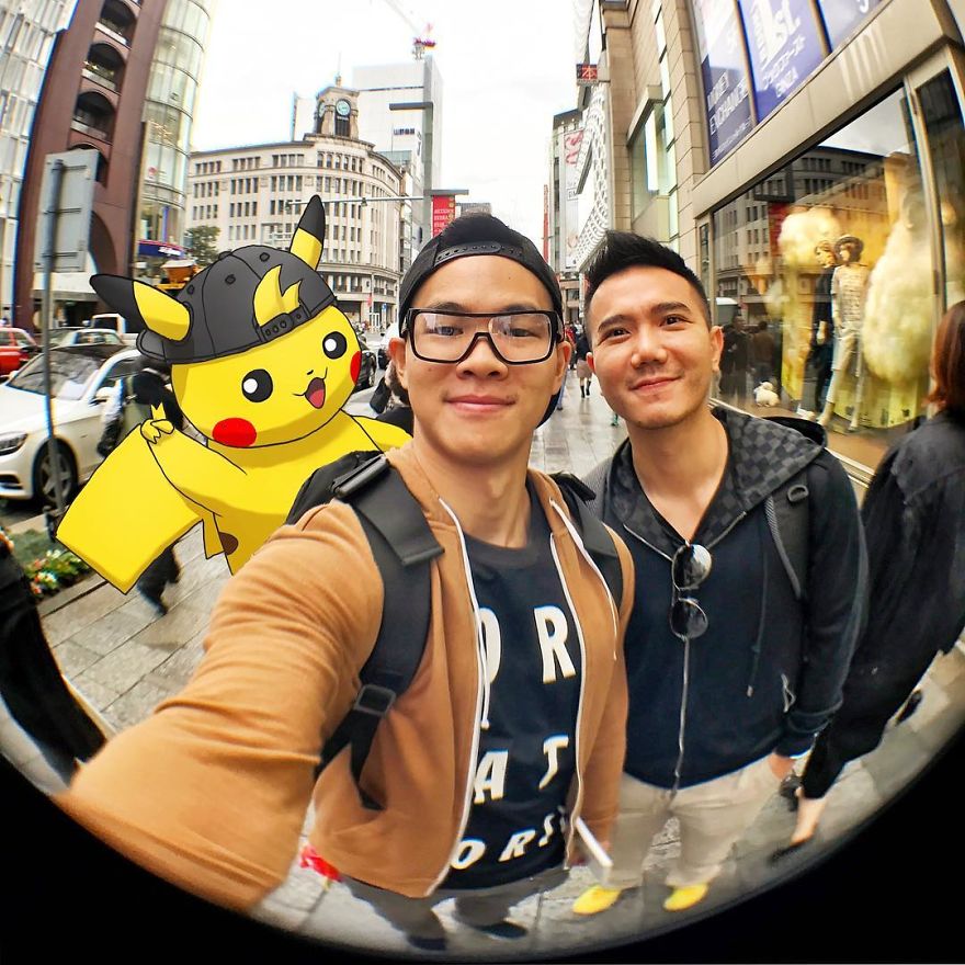 I Drew Pokemon Onto My Vacation Pics I Drew Pokemon Onto My Vacation Pics