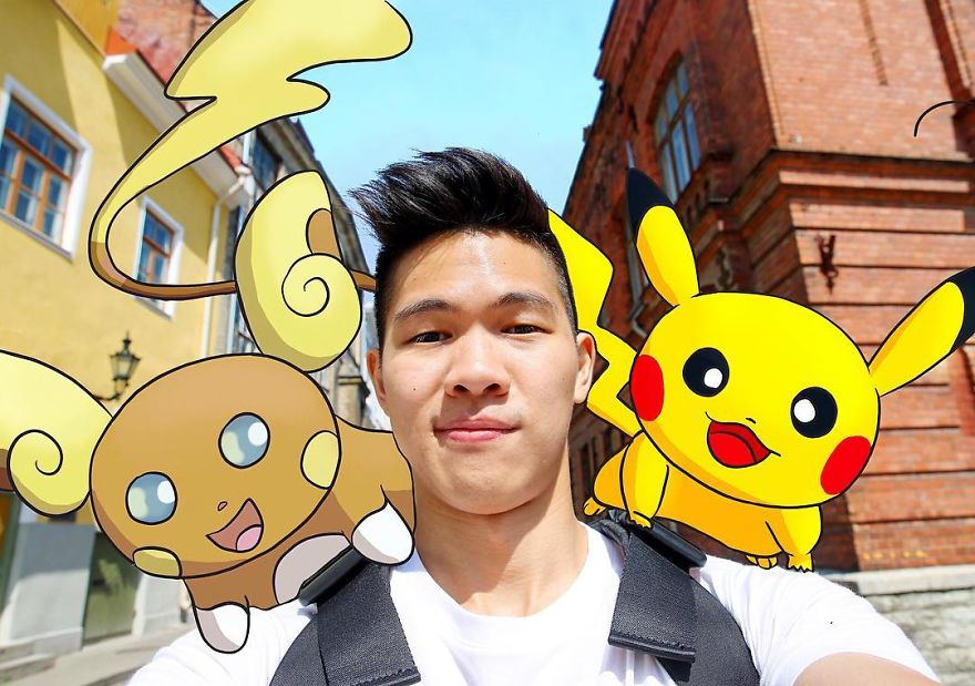 I Drew Pokemon Onto My Vacation Pics I Drew Pokemon Onto My Vacation Pics