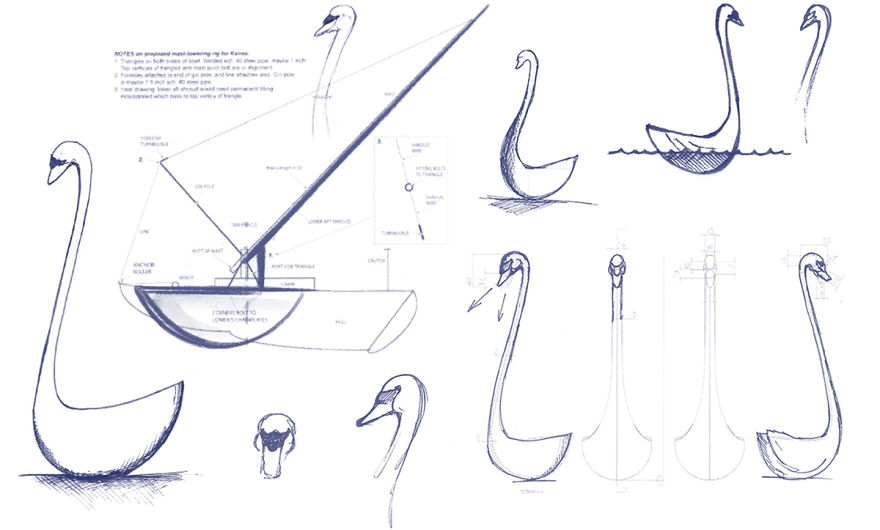 Swan Ladle That Gracefully Floats On Your Soup Swan Ladle That Gracefully Floats On Your Soup