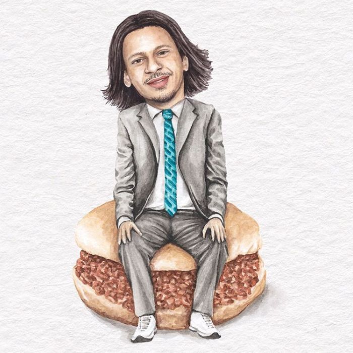 I&#8217;ve Made Over 100 Watercolor Paintings Of Celebs On Sandwiches