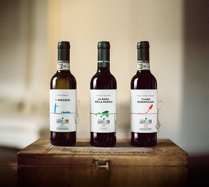 Genius Wine Bottles Have Labels With Short Stories To Read While You Sip