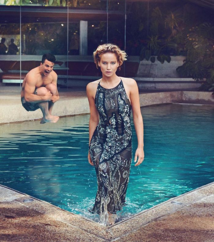 Guy Photoshops Himself Into Daily Lives Of Celebrities, Hates Every Second Of It (36 Pics)