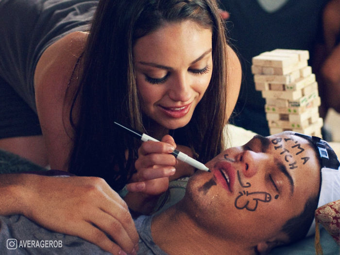 Guy Photoshops Himself Into Daily Lives Of Celebrities, Hates Every Second Of It (36 Pics)