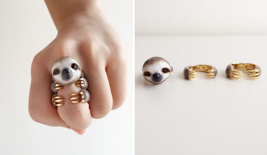 3-Piece Rings That Become Animals When You Wear Them All At Once