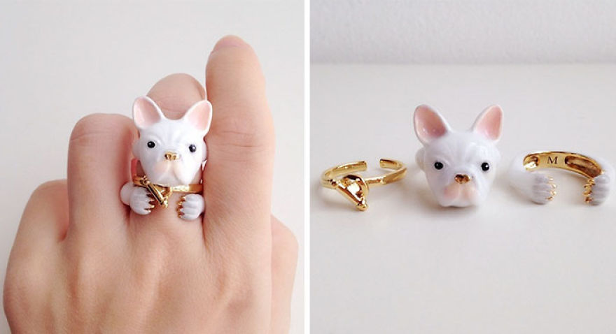 3-Piece Rings That Become Animals When You Wear Them All At Once