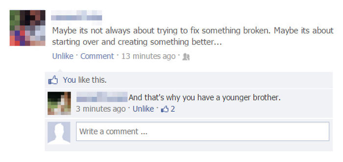73 Epic Facebook Comebacks You&#8217;ll Be Happy Didn&#8217;t Happen To You