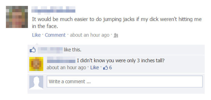 73 Epic Facebook Comebacks You&#8217;ll Be Happy Didn&#8217;t Happen To You