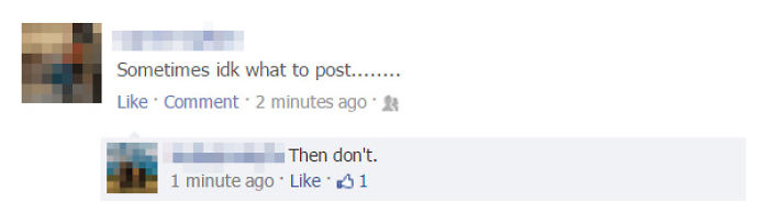 73 Epic Facebook Comebacks You&#8217;ll Be Happy Didn&#8217;t Happen To You