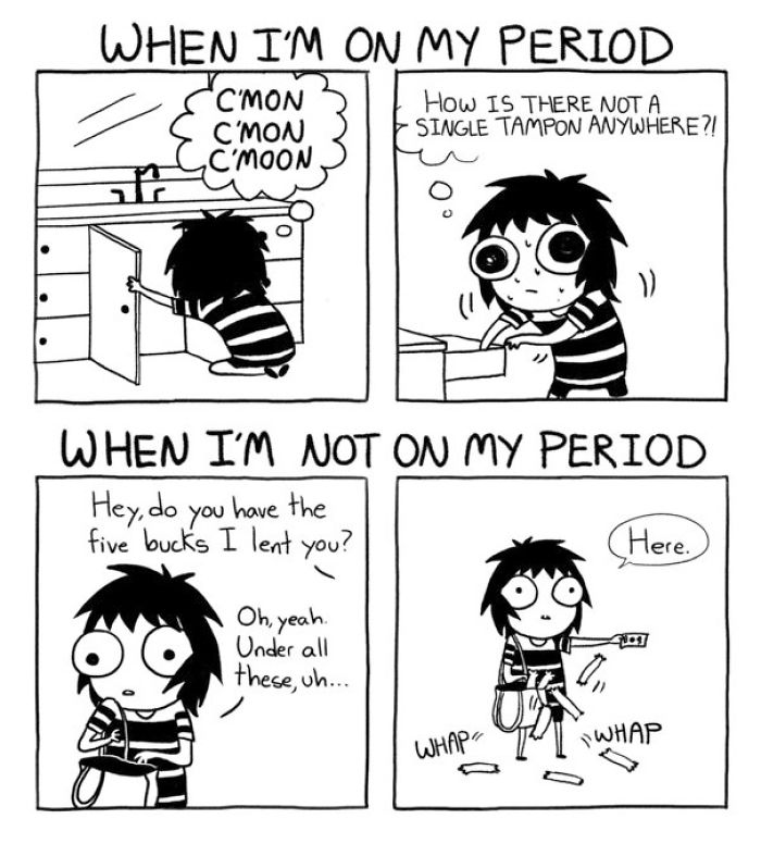 56 Painfully Hilarious Comics About Periods That Only Women Will Understand 56 Painfully Hilarious Comics About Periods That Only Women Will Understand