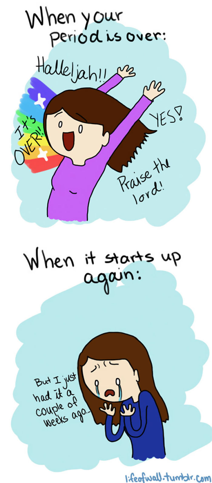 56 Painfully Hilarious Comics About Periods That Only Women Will Understand 56 Painfully Hilarious Comics About Periods That Only Women Will Understand