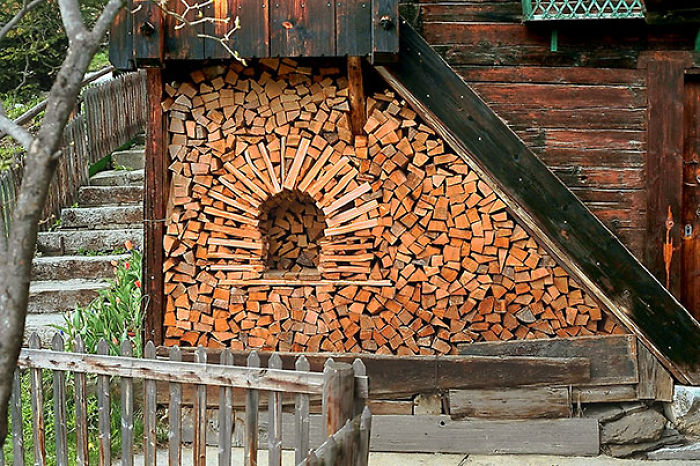 36 People Who Turned Log Piling Into An Art Form 36 People Who Turned Log Piling Into An Art Form