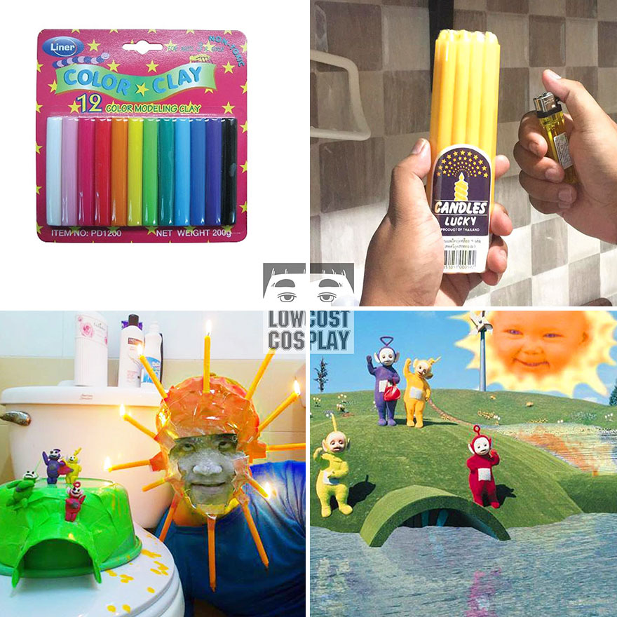 Cheap Cosplay Guy Strikes Again With Low-Cost Costumes From Household Objects (70 Pics)