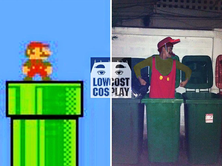 Cheap Cosplay Guy Strikes Again With Low-Cost Costumes From Household Objects (70 Pics)