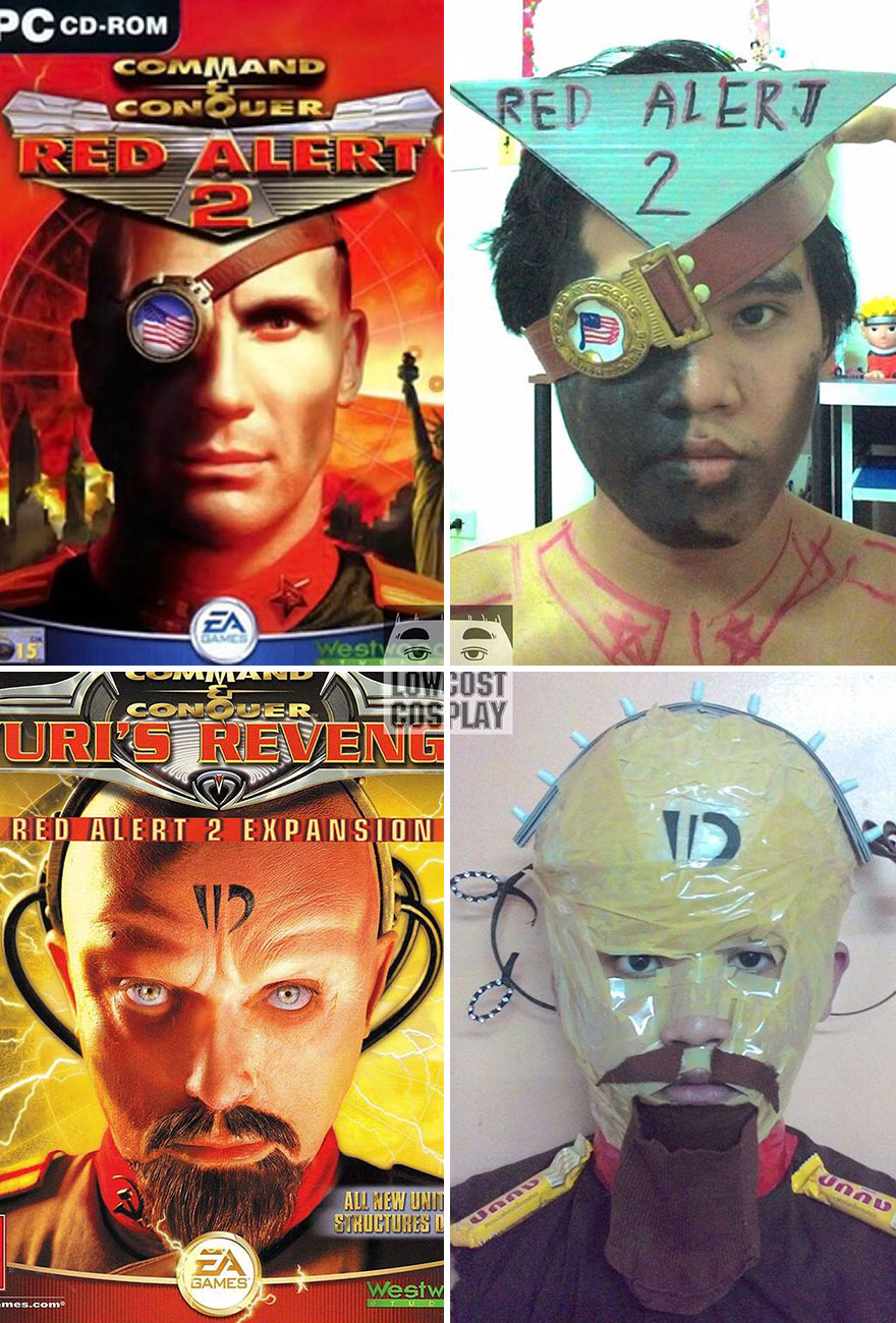 Cheap Cosplay Guy Strikes Again With Low-Cost Costumes From Household Objects (70 Pics)