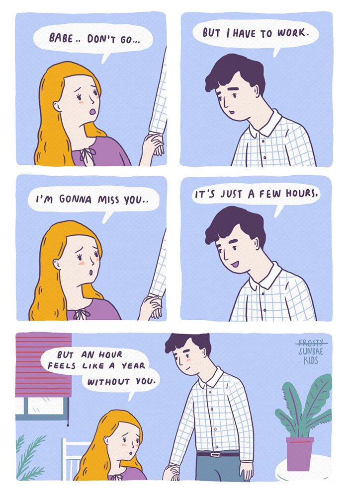 43 Sweet Illustrations About Love That Everyone Who’s Been In Love Will Relate To 43 Sweet Illustrations About Love That Everyone Who’s Been In Love Will Relate To