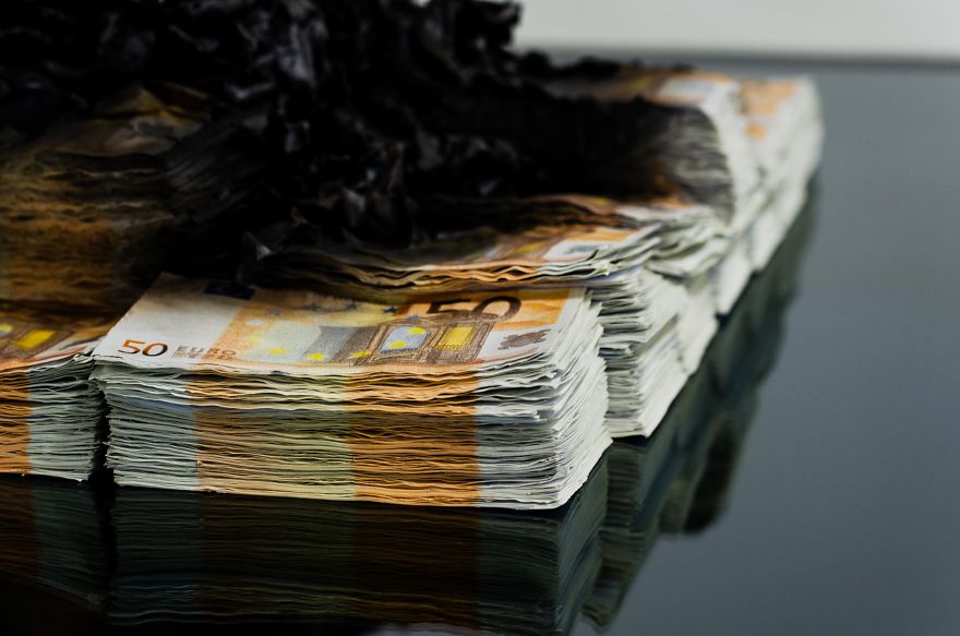 This Table Burns Money (literally) This Table Burns Money (literally)