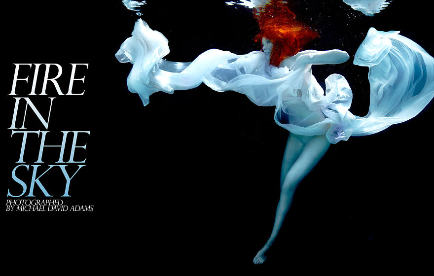 This Photographer Creates Magic Underwater With His “Fire In The Sky” Series This Photographer Creates Magic Underwater With His “Fire In The Sky” Series