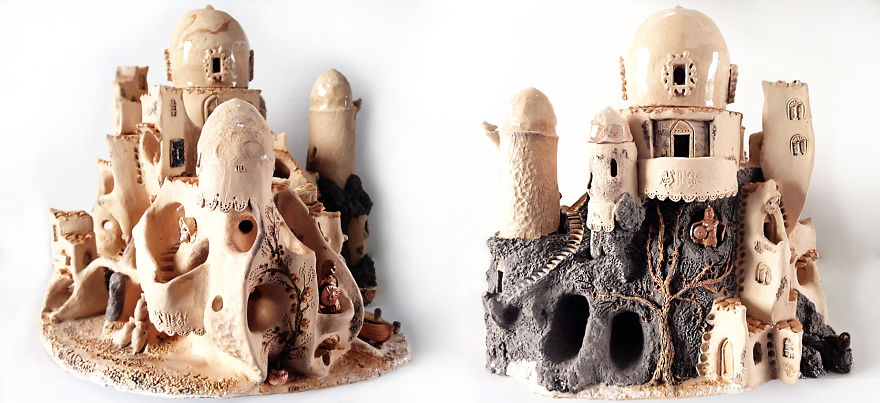 I Create Ceramic Villages Inspired By Sardinian Traditions