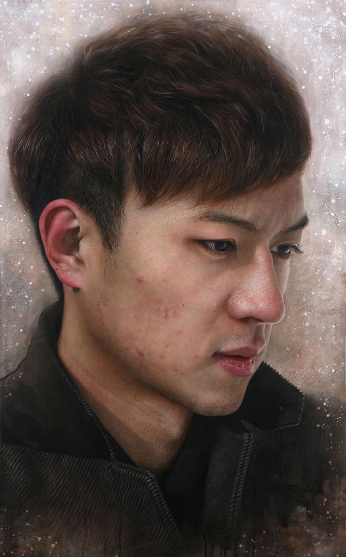 Giant Hyperrealistic Portraits By South Korean Artist Joongwon Jeong