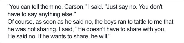Mom’s Explanation Why She Teaches Son Not To Share Gets Shared 207,000+ Times, Other Parents React Mom’s Explanation Why She Teaches Son Not To Share Gets Shared 207,000+ Times, Other Parents React